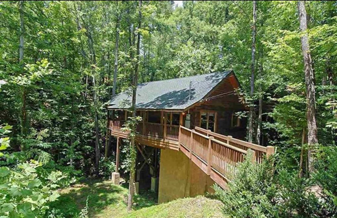 Creekside Paradise Found! One-Bedroom Mountain Cabin In Pigeon Forge Sevierville Ngoại thất bức ảnh